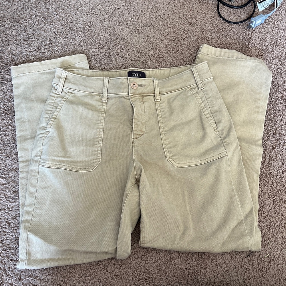 tan cargo jeans
